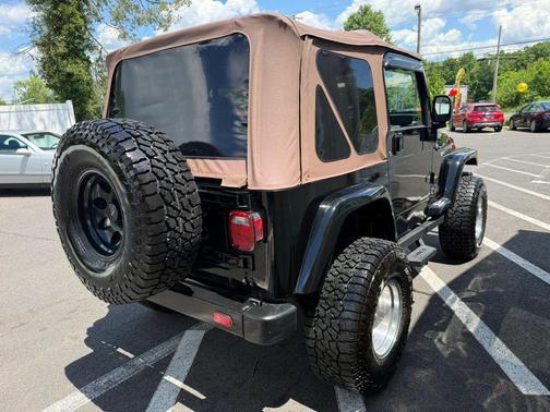 Black 2004 Jeep Wrangler Sport