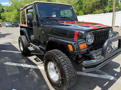 Black 2004 Jeep Wrangler Sport
