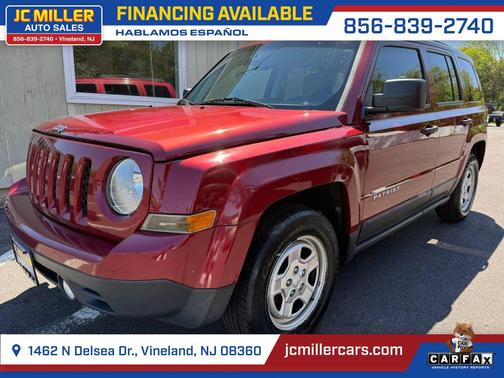 Burgundy 2016 Jeep Patriot Sport