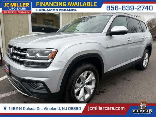 2018 Volkswagen Atlas SE 4Motion w/Tech Pkg Sport Utility 4D