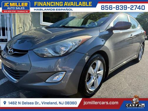 Harbor Gray Metallic 2013 Hyundai ELANTRA GLS