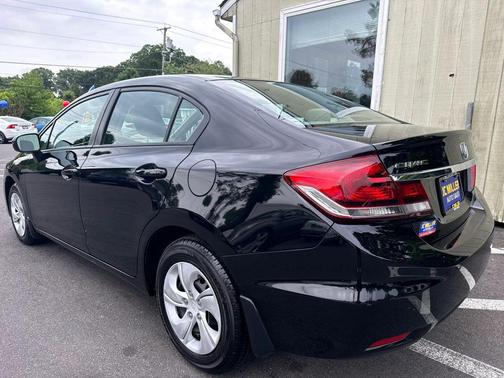 Crystal Black Pearl 2015 Honda Civic LX