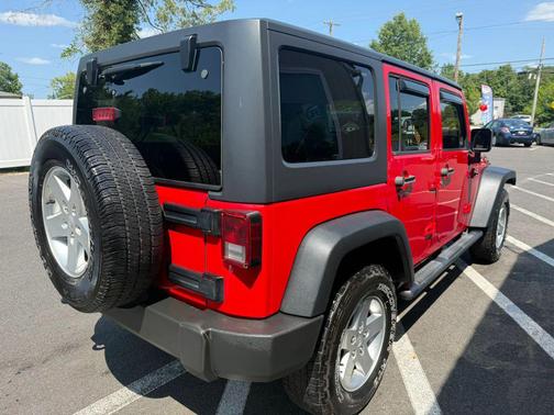 Firecracker Red Clear Coat 2015 Jeep Wrangler Unlimited Sport