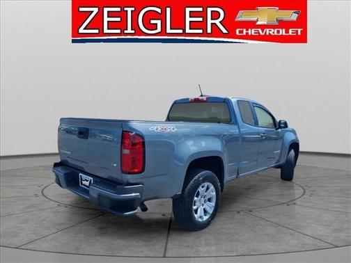 Satin Steel Metallic 2022 Chevrolet Colorado LT
