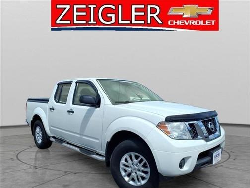 Glacier White 2018 Nissan Frontier SV