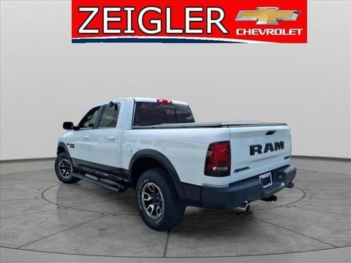 Bright White Clearcoat 2017 RAM 1500 Rebel