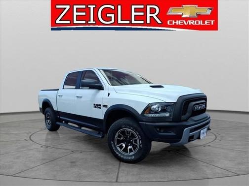 Bright White Clearcoat 2017 RAM 1500 Rebel