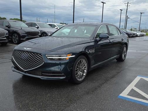 Tasman Blue 2022 Genesis G90 Premium