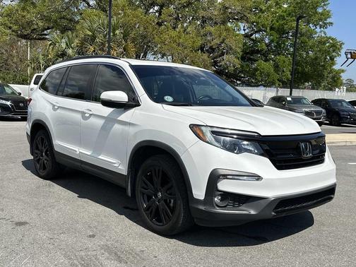 Platinum White Pearl 2021 Honda Pilot 2WD Special Edition