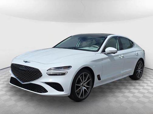 Alta White 2026 Genesis G70 2.5T RWD Prestige