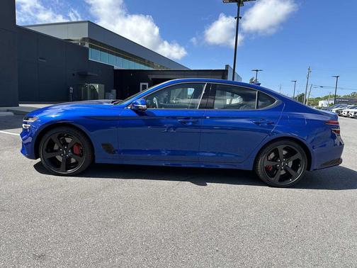 Kawah Blue 2026 Genesis G70 3.3T RWD Sport Prestige