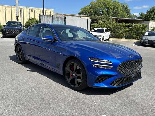 Kawah Blue 2026 Genesis G70 3.3T RWD Sport Prestige