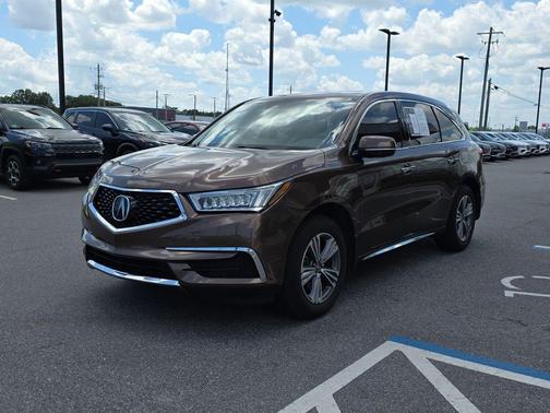 pewter gray metallic 2019 Acura MDX 3.5L