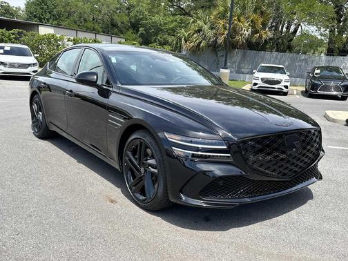 Vik Black 2026 Genesis G80 3.5T Prestige Black AWD