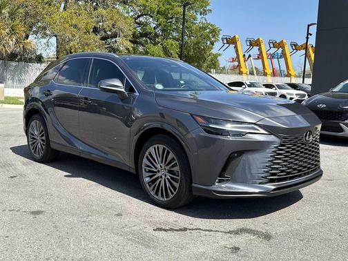 Cloudburst Gray 2024 Lexus RX 350 Luxury