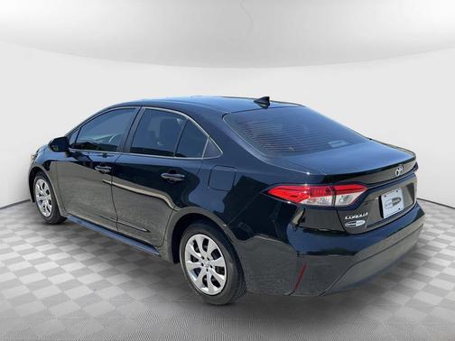 Midnight Black Metallic 2025 Toyota Corolla LE