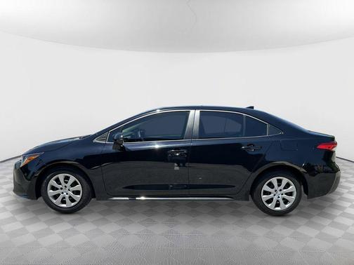 Midnight Black Metallic 2025 Toyota Corolla LE