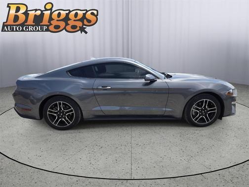 Carbonized Gray Metallic 2021 Ford Mustang EcoBoost