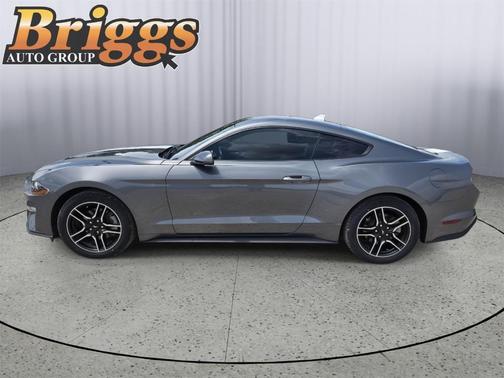 Carbonized Gray Metallic 2021 Ford Mustang EcoBoost