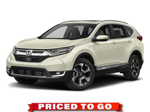 White Diamond Pearl 2017 Honda CR-V Touring