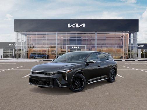 Gray 2026 Kia K4 GT-LINE