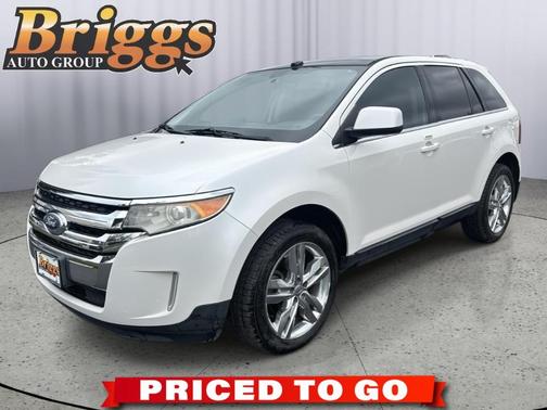White Platinum Tri-Coat Metallic 2011 Ford Edge Limited