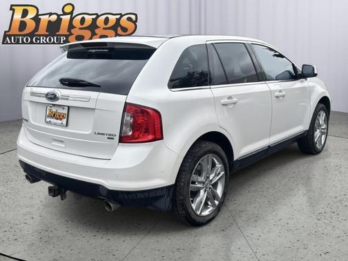 White Platinum Tri-Coat Metallic 2011 Ford Edge Limited