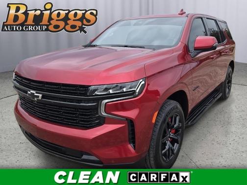 Radiant Red 2023 Chevrolet Tahoe RST