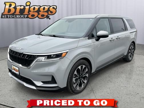 Ceramic Silver 2024 Kia Carnival EX