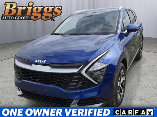 Sapphire Blue 2023 Kia Sportage EX