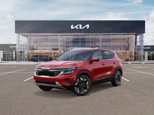 Red 2026 Kia Seltos SX