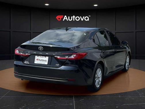 Midnight Black Metallic 2025 Toyota Camry LE