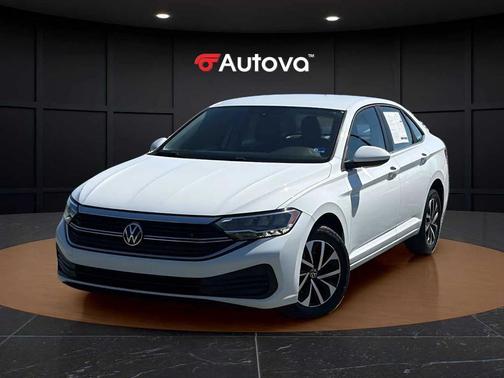 Pure White 2023 Volkswagen Jetta 1.5T S