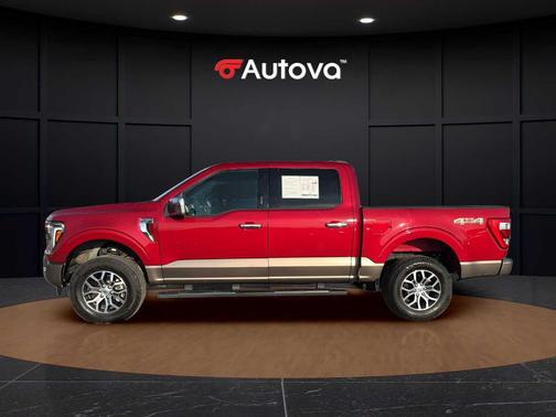 Rapid Red Metallic Tinted Clearcoat 2022 Ford F-150 Lariat