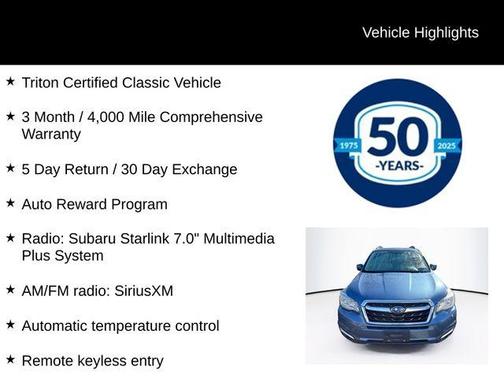 2018 Subaru Forester 2.5i Premium