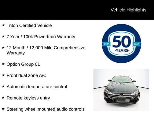 2020 Hyundai ELANTRA SE