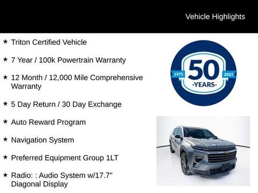 2025 Chevrolet Traverse LT