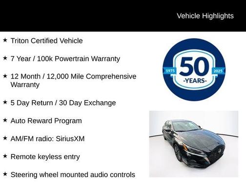 2024 Nissan Altima 2.5 SV