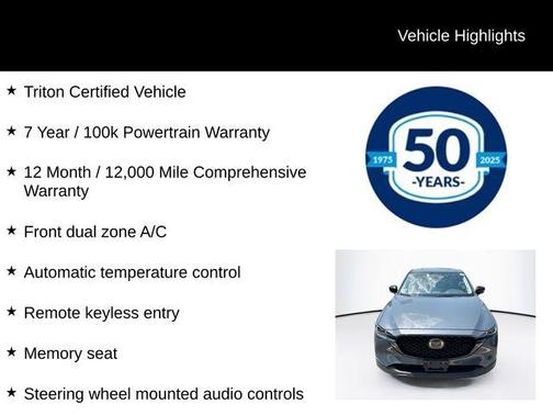 Polymetal Gray Metallic 2024 Mazda CX-5 2.5 S Carbon Edition