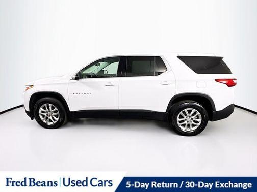 Summit White 2021 Chevrolet Traverse LS