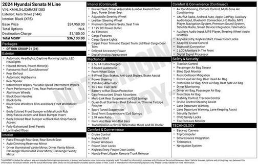 2024 Hyundai SONATA N Line