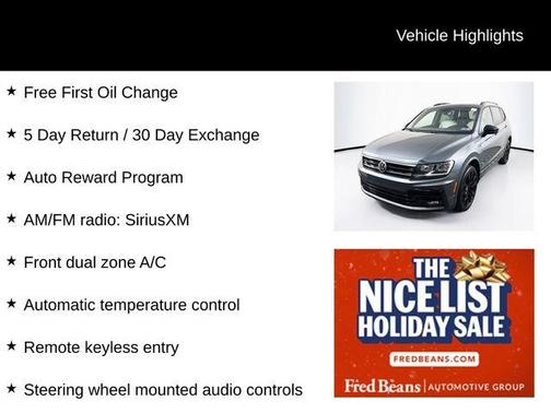 2020 Volkswagen Tiguan 2.0T SE R-Line Black