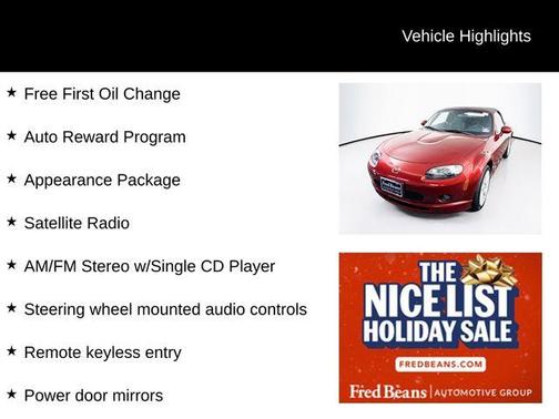 2007 Mazda MX-5 Miata Touring