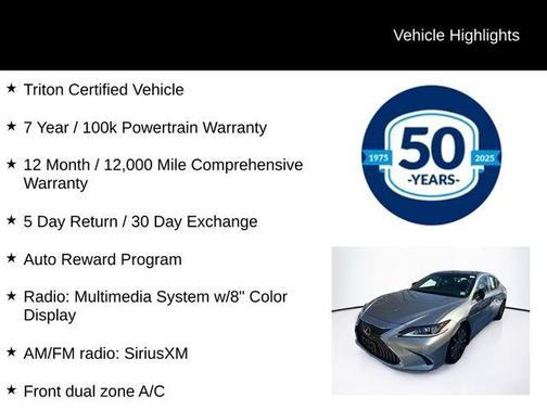 2021 Lexus ES 350 Base