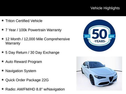 2022 Alfa Romeo Giulia Ti