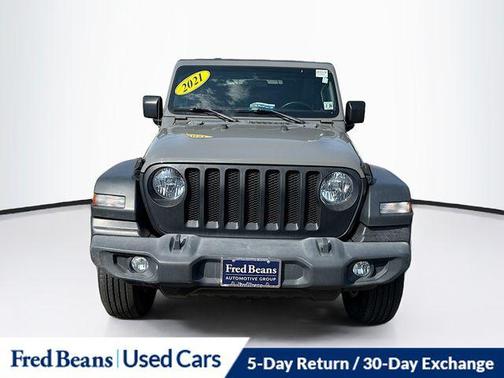 Sting Gray Clearcoat 2021 Jeep Wrangler Sport