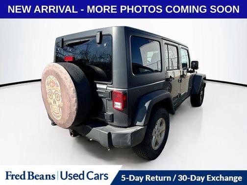 Granite Crystal Clearcoat Metallic 2017 Jeep Wrangler Unlimited Sport