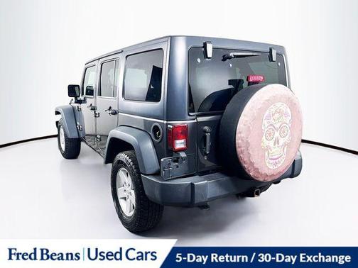 Granite Crystal Clearcoat Metallic 2017 Jeep Wrangler Unlimited Sport
