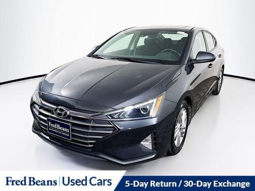 Portofino Gray 2020 Hyundai ELANTRA Value Edition