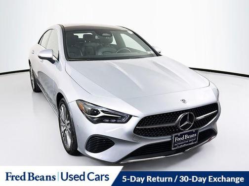 Silver 2025 Mercedes-Benz CLA 250 Base 4MATIC Sedan